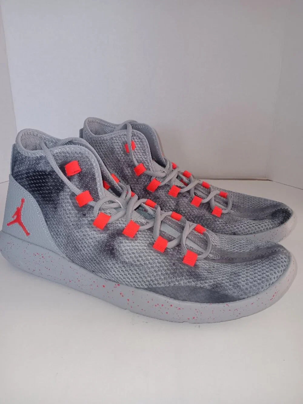 Jordan Reveal Premium Wolf Grey Infrared 23 Black 834229-015 Men's Size 11.5